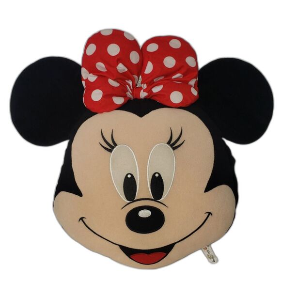 Walt Disney World Minnie Mouse Pajama Pouch Plush Extra Large XL Bed Pillow